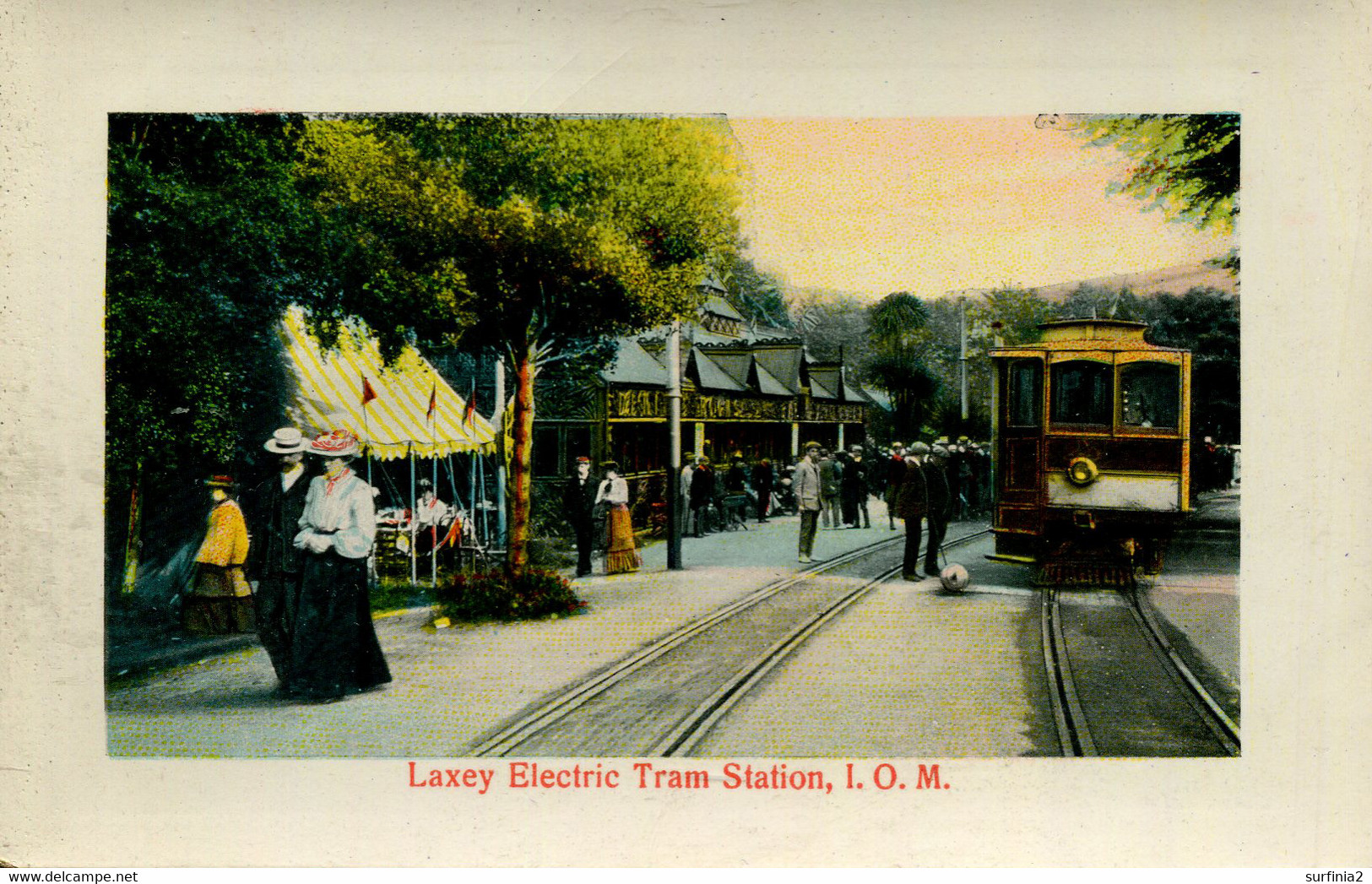 IOM - LAXEY ELECTRIC TRAM STATION Iom480 - Isle Of Man