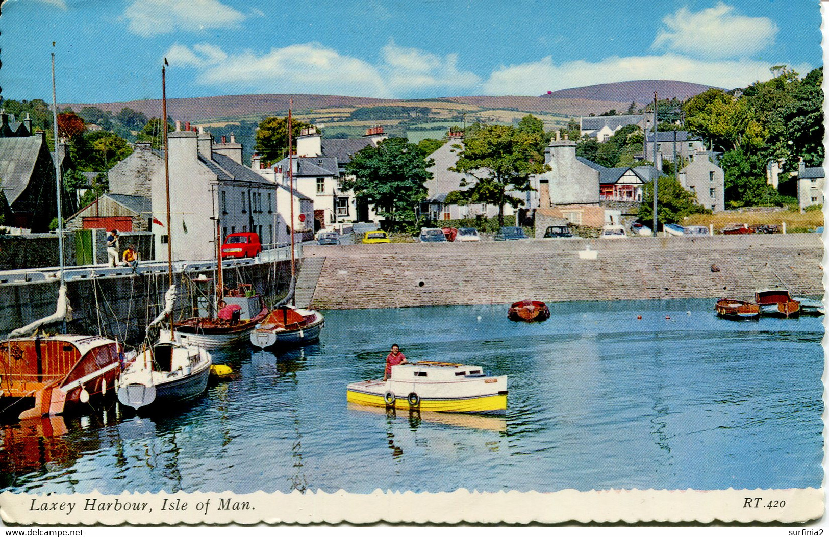 IOM - LAXEY HARBOUR  Iom483 - Isle Of Man