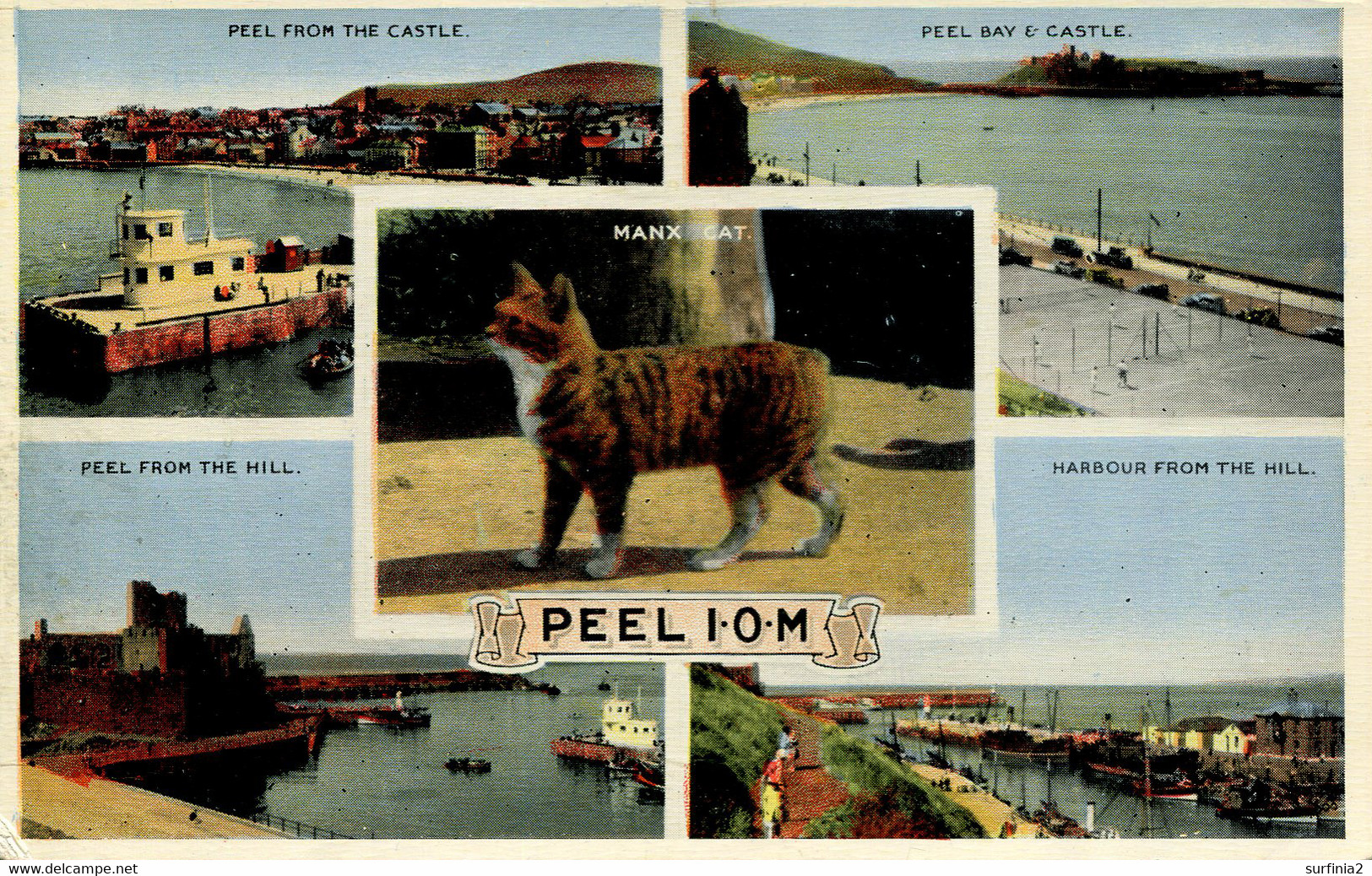 IOM - PEEL - 4 VIEWS  Iom486 - Isle Of Man