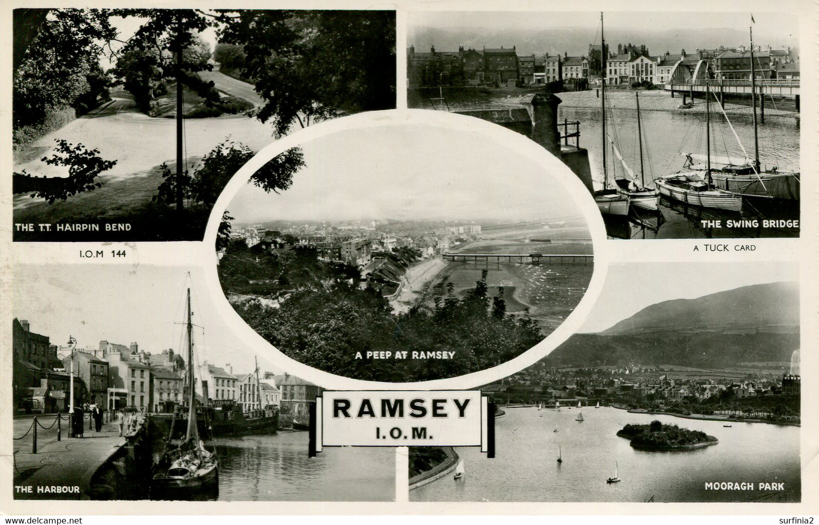 IOM - RAMSEY - 5 RP VIEWS Iom508 - Isle Of Man