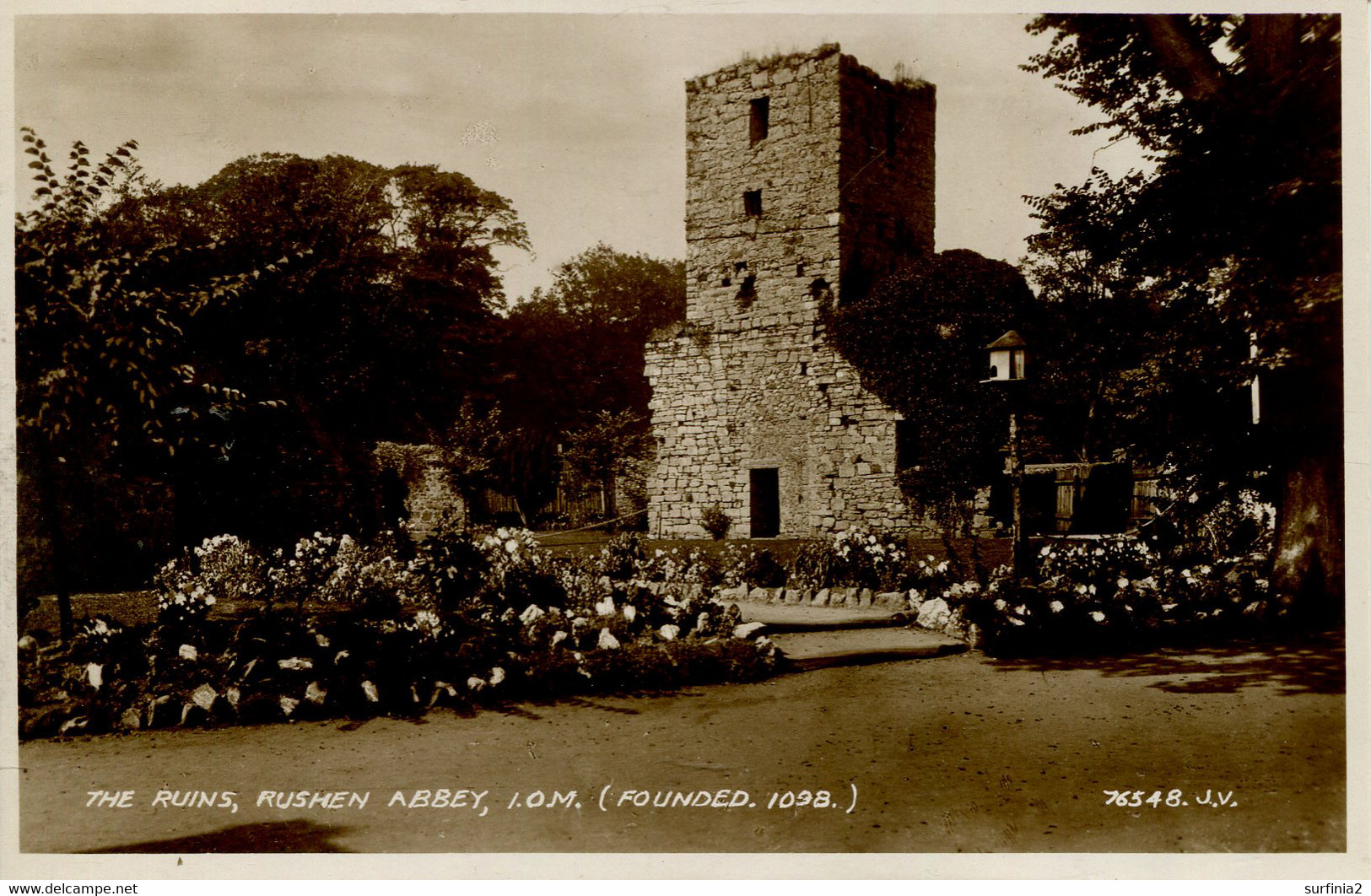 IOM - RUSHEN ABBEY - THE RUINS RP Iom473 - Isle Of Man