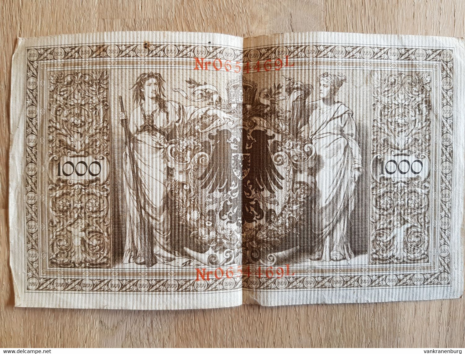 Reichsbanknote 1000 Mark - 1.000 Mark