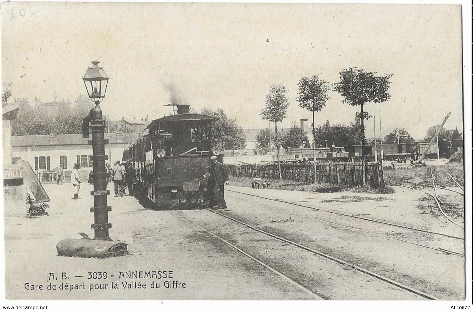 ANNEMASSE: Gare De Départ Pour La Vallée Du Giffre - A.B. 3039 - Annemasse