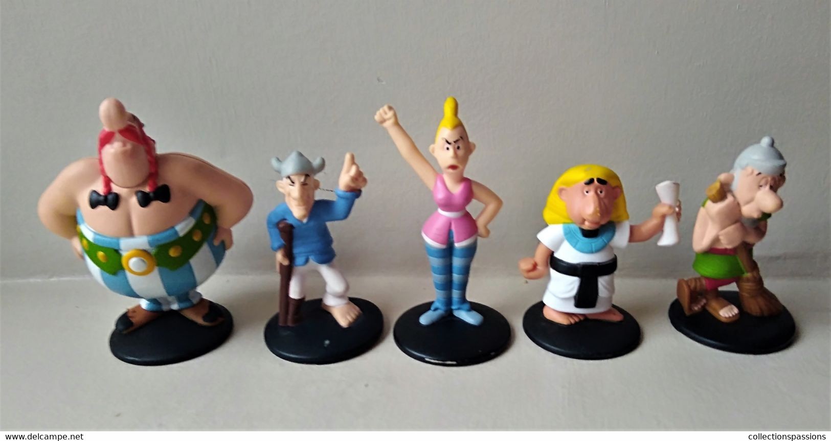 - ASTERIX - Mac Do - Lot De 5 Figurines - - Little Figures - Plastic
