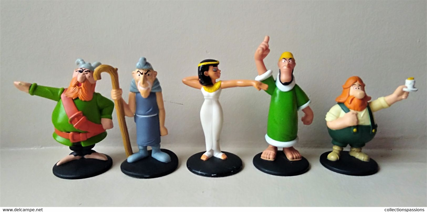 - ASTERIX - Mac Do - Lot De 5 Figurines - - Little Figures - Plastic