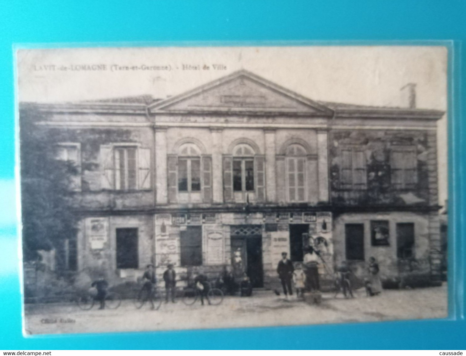 82 - LAVIT De LOMAGNE - Hôtel De Ville - PICON - BYRRH - KERMANN - Société Hippique De Valence D'Agen - Lavit