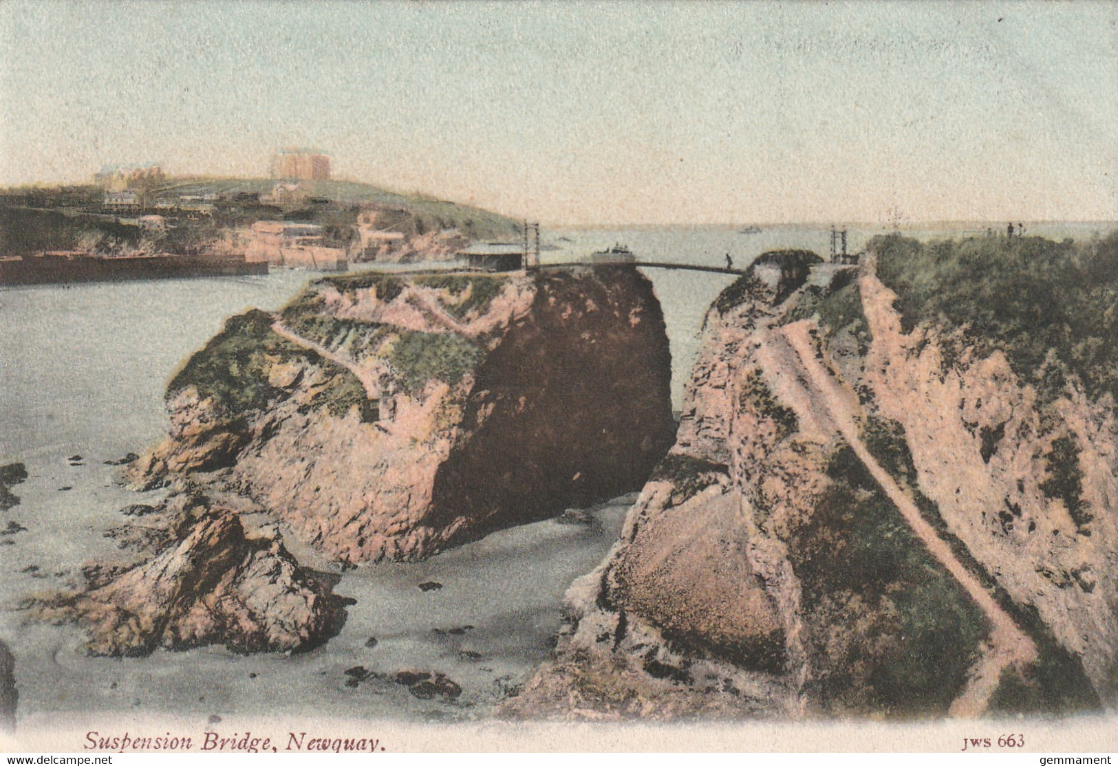 NEWQUAY SUSPENSION BRIDGE - Newquay