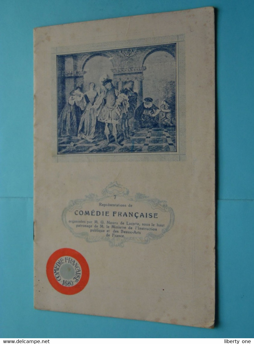 Comédie Française 1680-1931 > Théatre ROYAL D'ANVERS " Le Barbier De Séville " ( Voir / Zie Scans ) ! - Programas