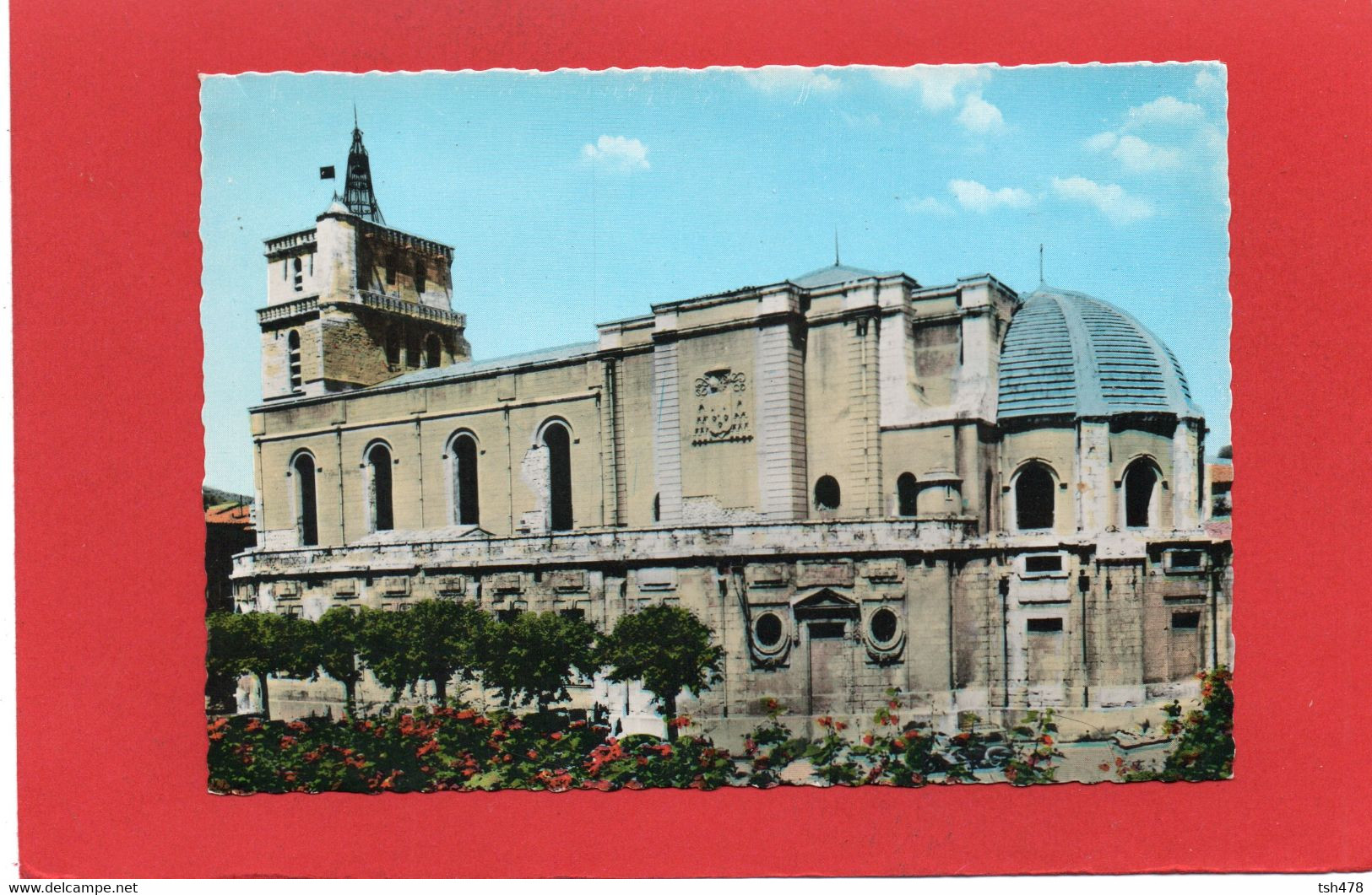 30-----ALES---la Cathédrale Saint-Jean--voir 2 Scans - Alès