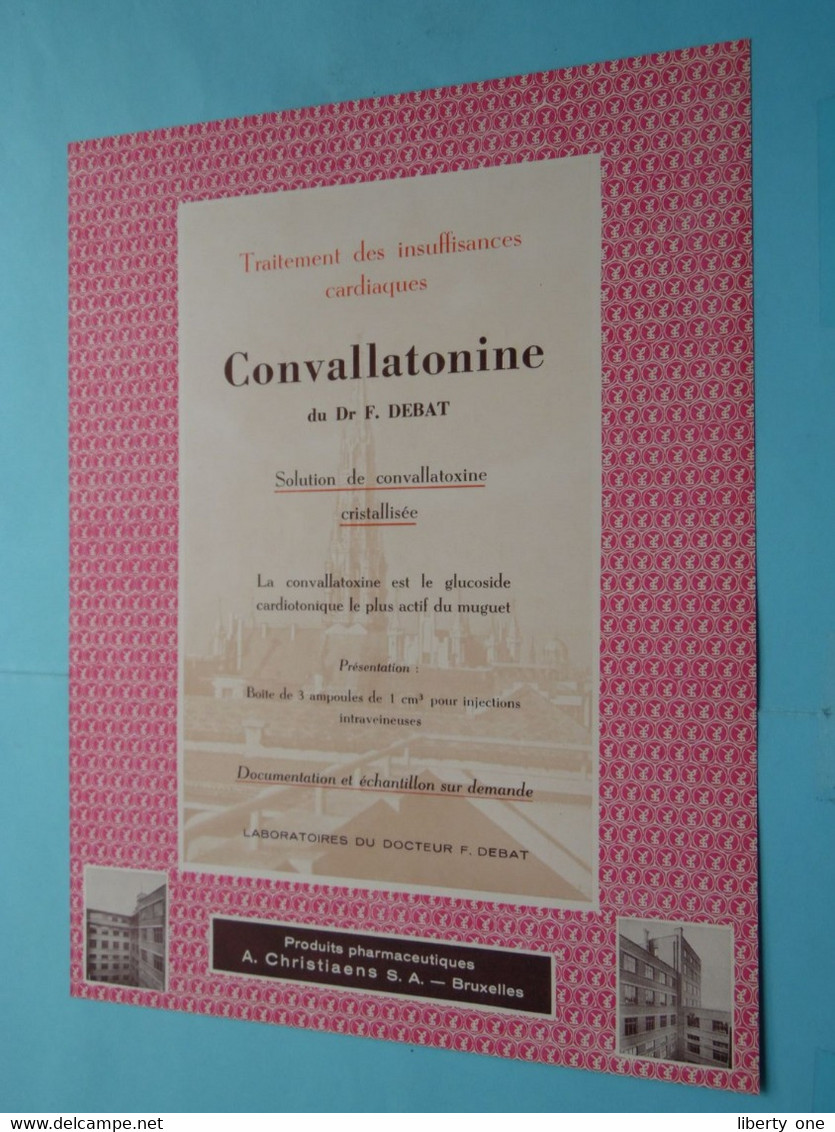 Documap >> J.R. GEIGY S.A. > BÂLE SUISSE ( Belge Et Lux A. Christiaens S.A. Bruxelles ) ( Voir / See Scans ) ! - Medizinische Und Zahnmedizinische Geräte