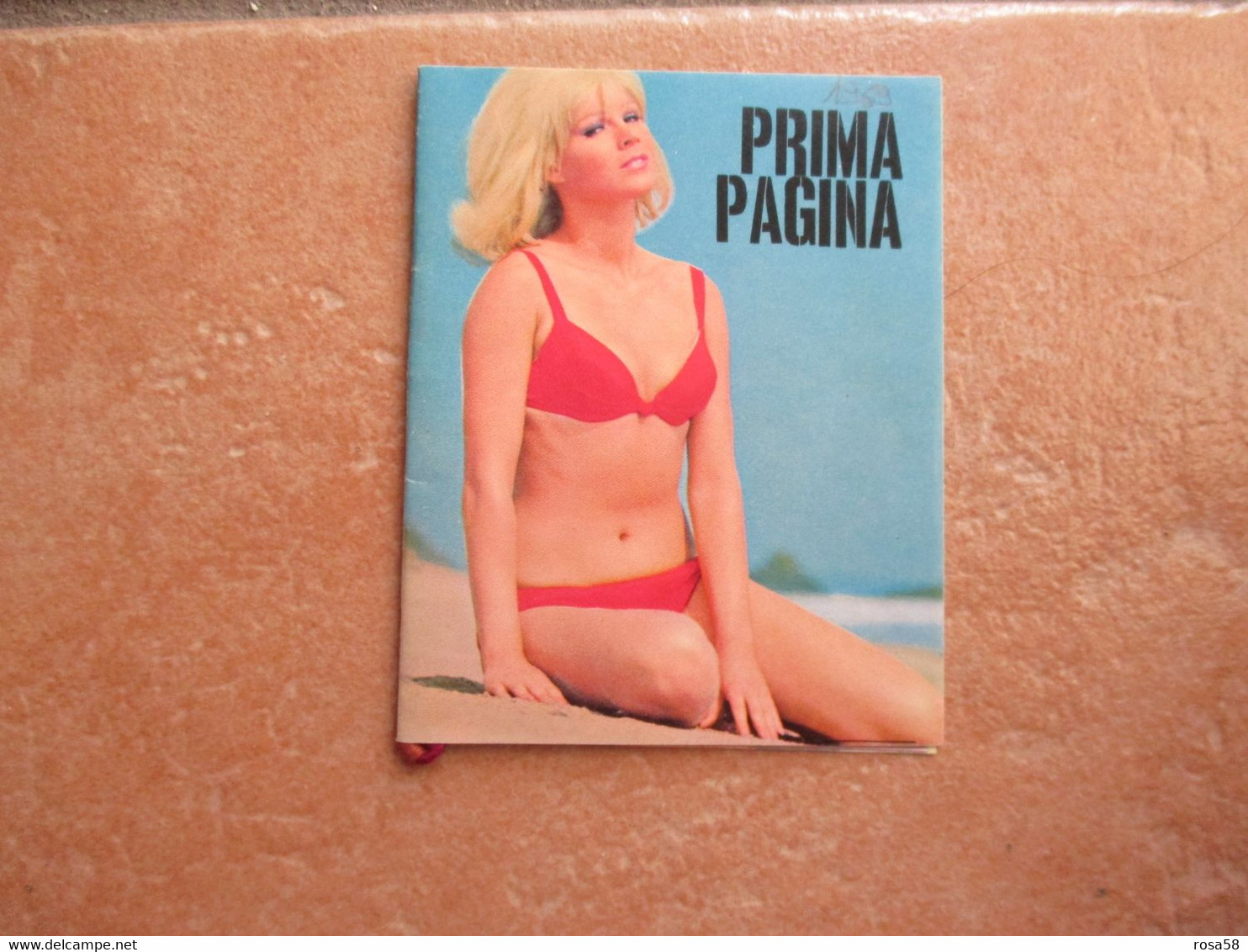 1969 PRIMA PAGINA Almanacco Profumato + Bustina - Petit Format : 1961-70