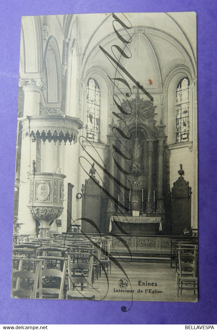 Enines Interieur Eglise. 1927 - Orp-Jauche