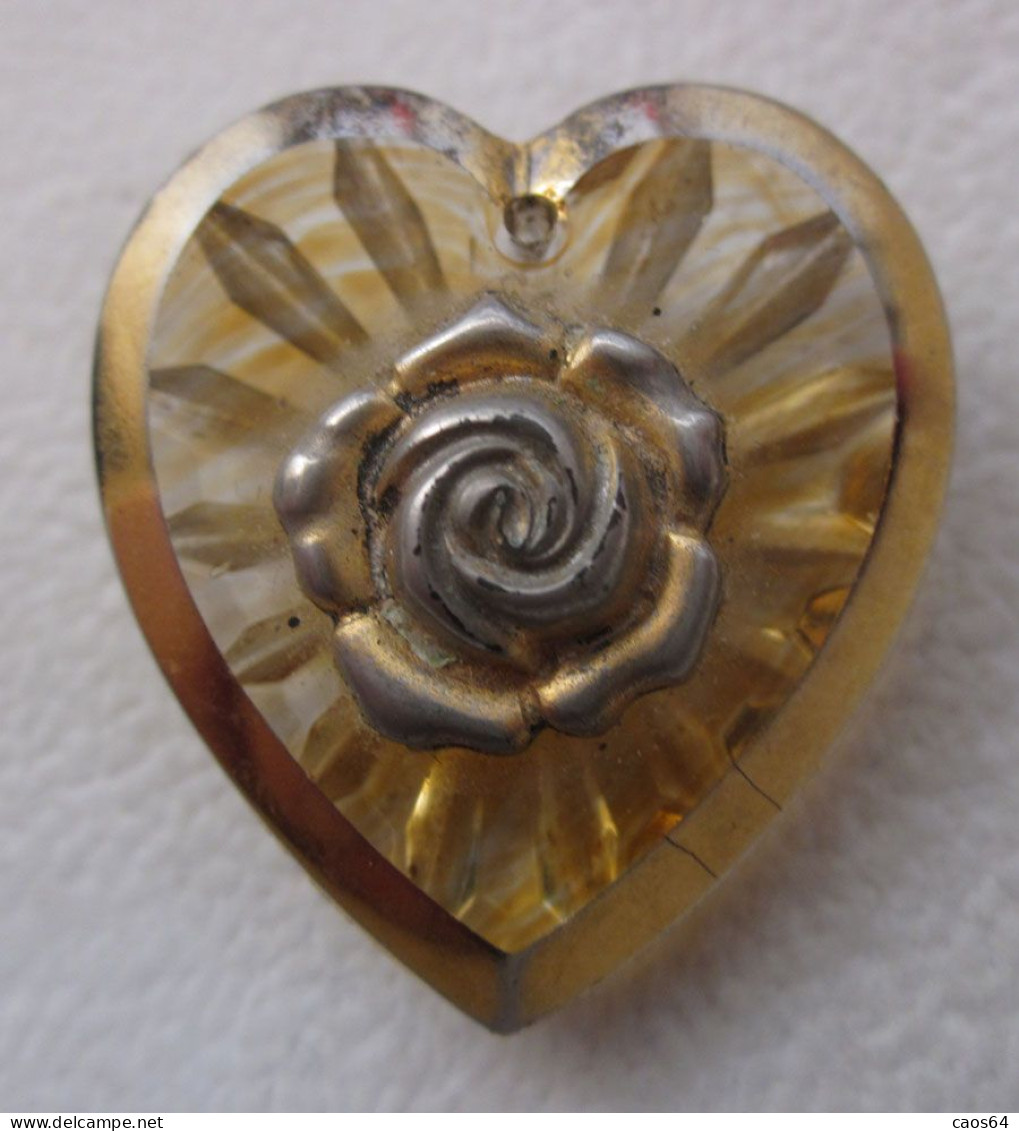 Cuore Ciondolo Pendente BIGIOTTERIA     VINTAGE H 3 Cm - Pendentifs