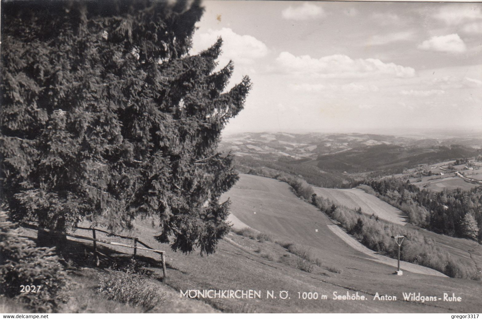 A9595) MÖNICHKIRCHEN - NÖ - Anton Wildgangs Ruhe - ALT ! - Wechsel