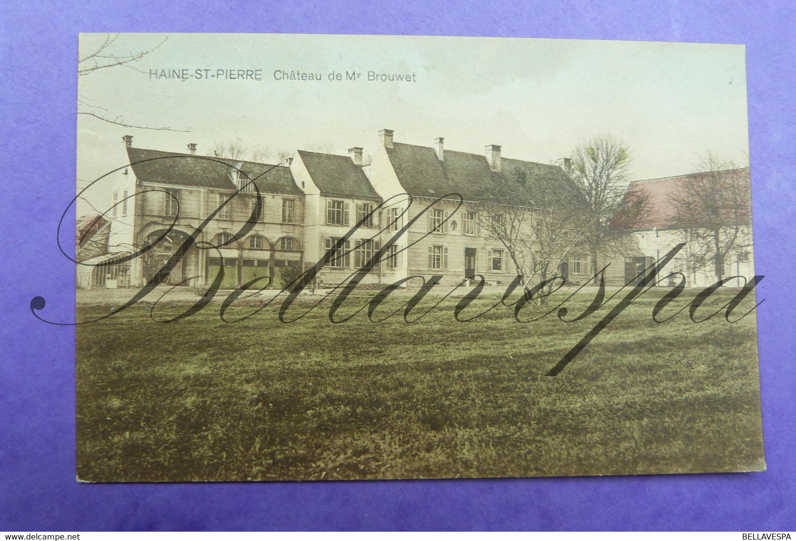 Haine St Pierre. Chateau De Mr Brouwet. - La Louvière