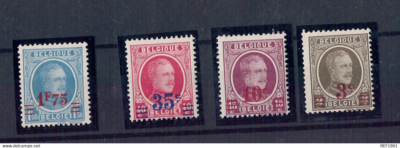 Belgium OBP-COB 1927 245/248** - Sonstige & Ohne Zuordnung