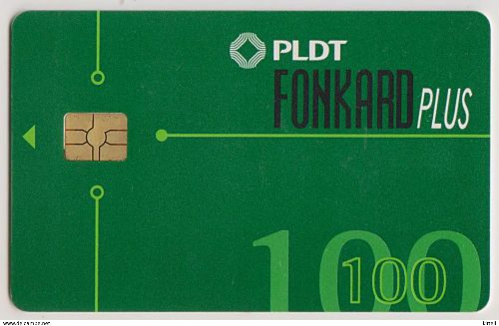 Philippines Old Phonecard PLDT 100P Expiry 31/3/05 Used - Filipinas