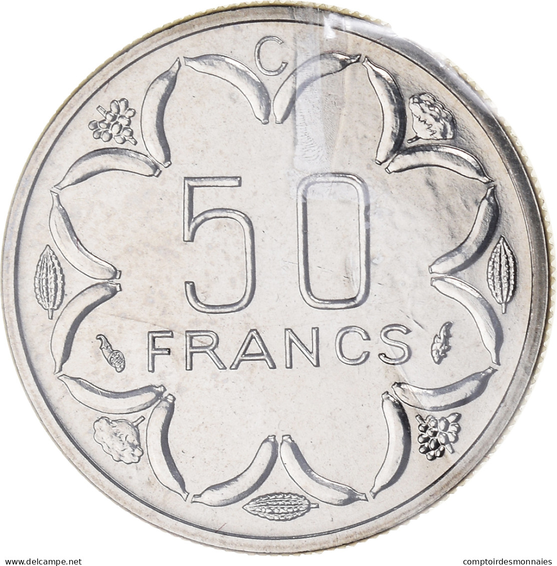 Monnaie, États De L'Afrique Centrale, 50 Francs, 1976, Paris, ESSAI, FDC - Congo (República Democrática 1964-70)