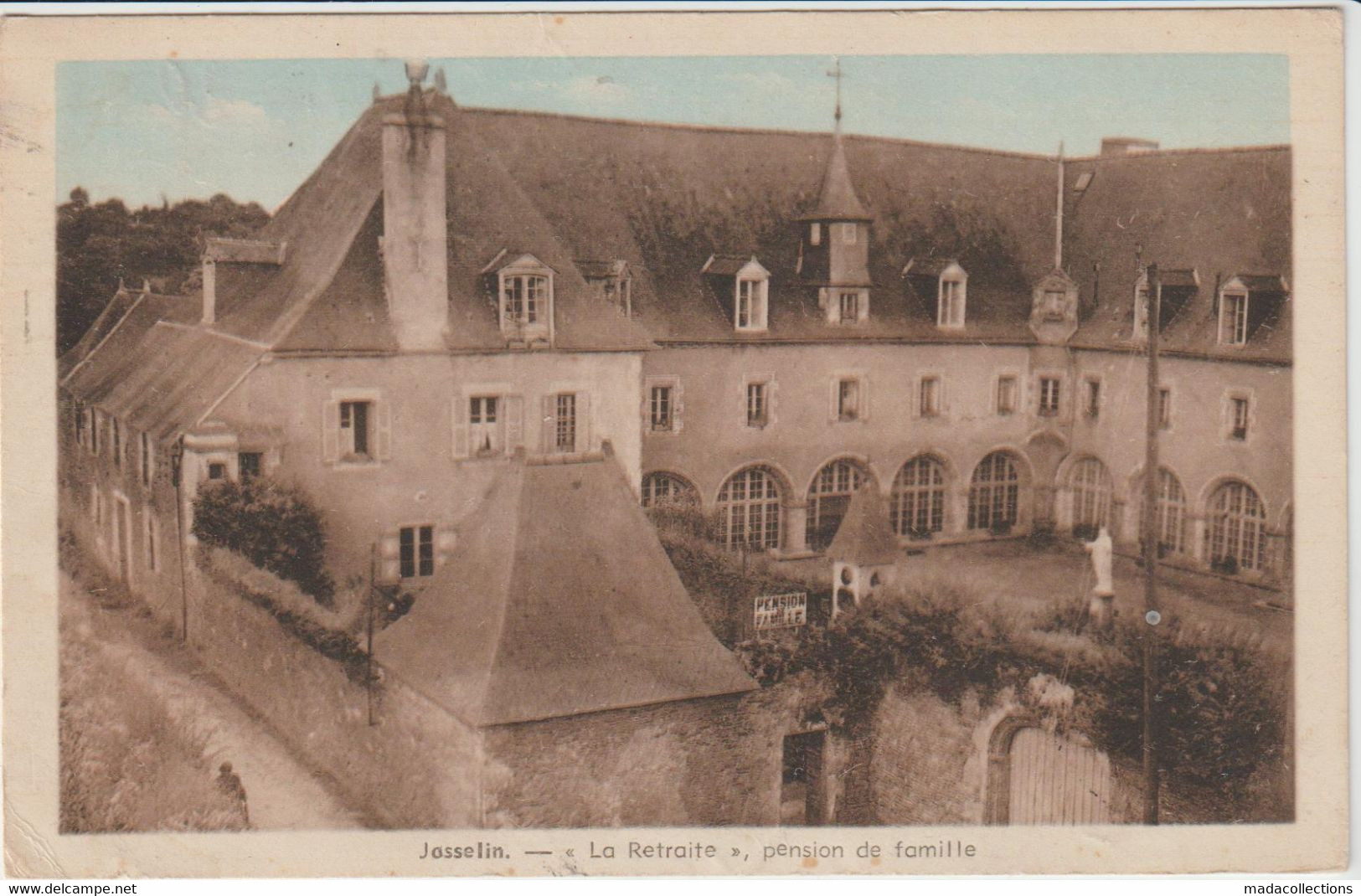 Josselin (56 - Morbihan)  " La Retraite" ,pension De Famille - Josselin