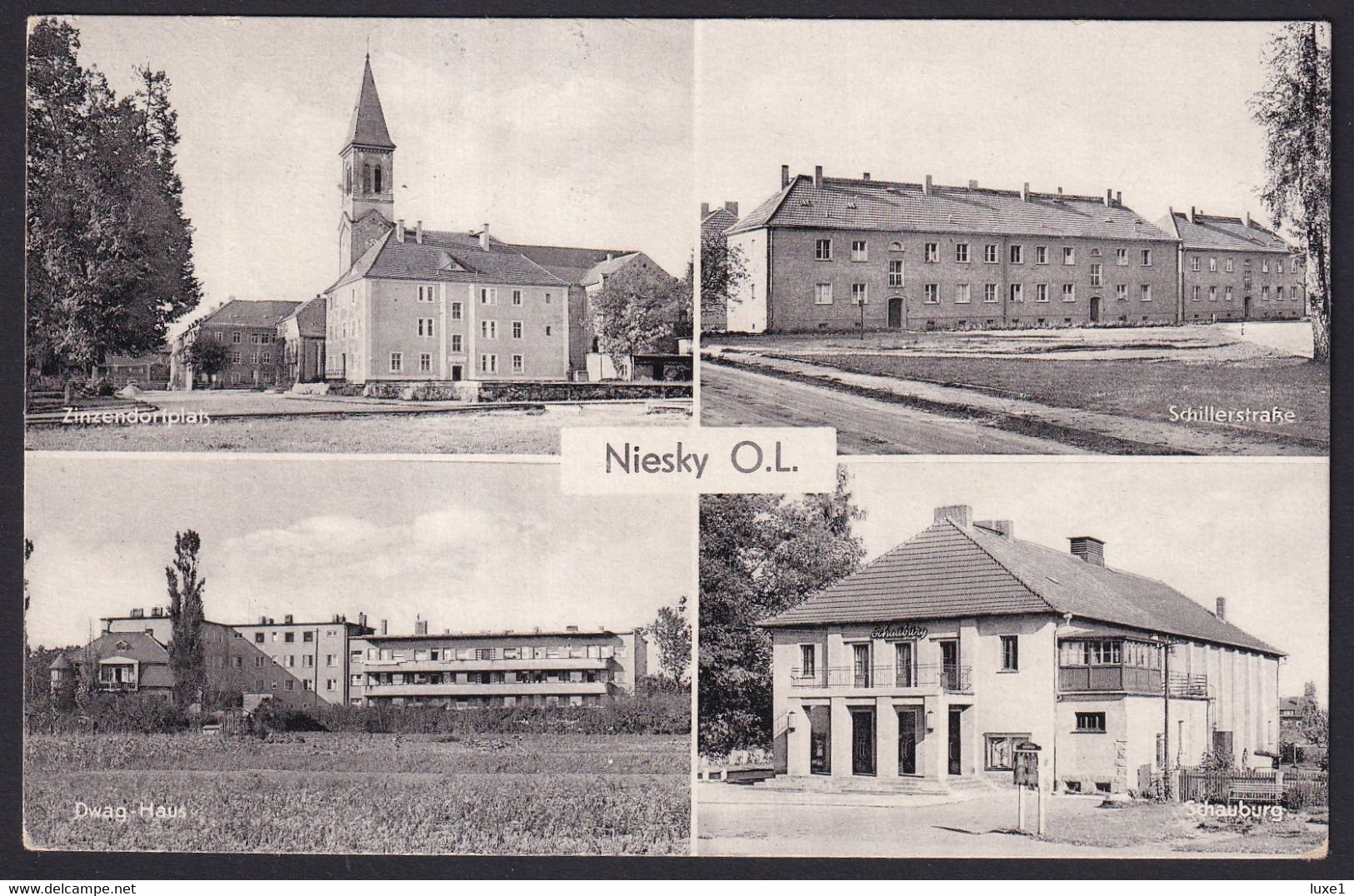 GERMANY ,  Niesky  ,    OLD  POSTCARD - Niesky