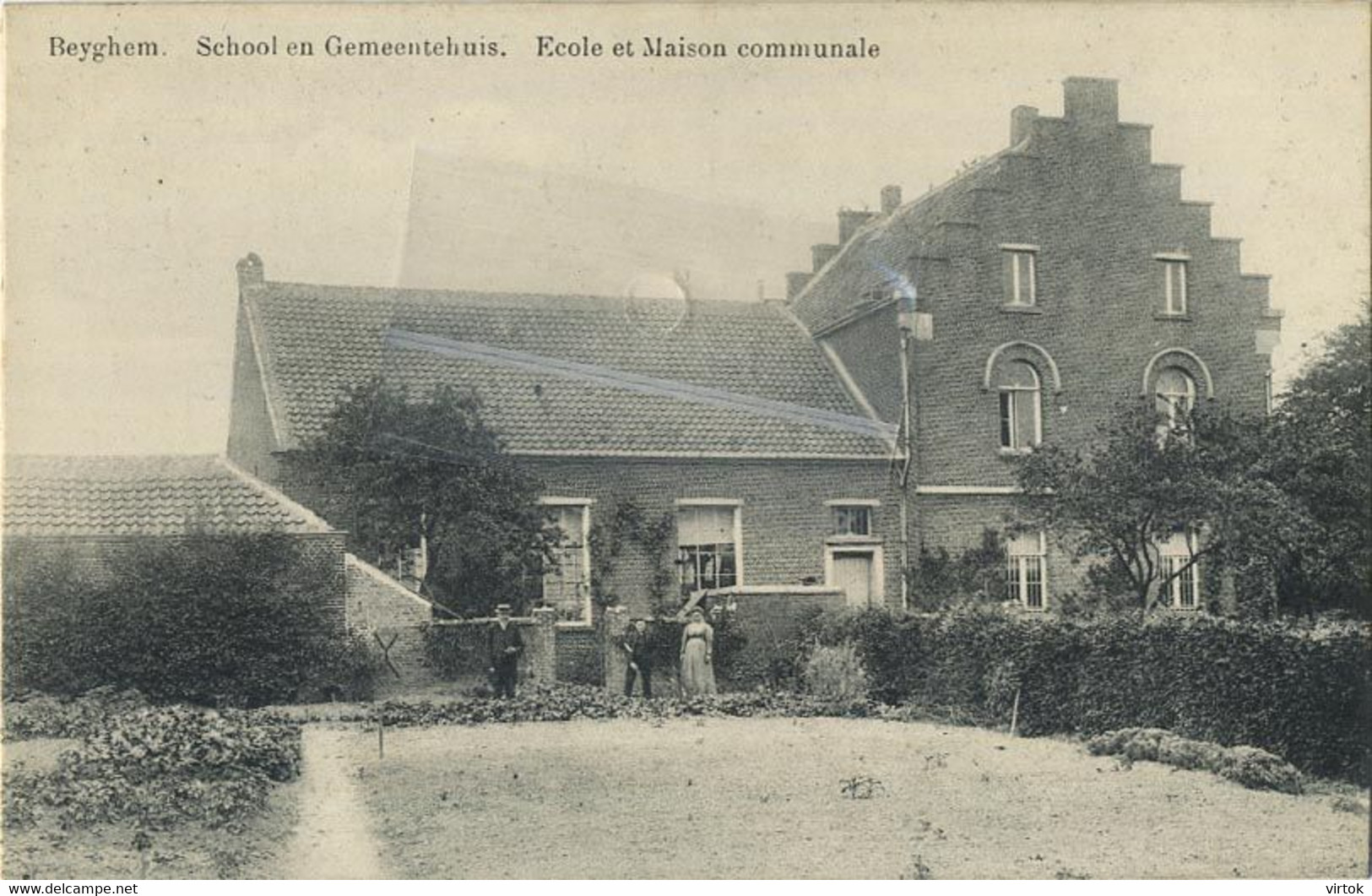 Beigem - Beyghem :  School En Gemeentehuis - Grimbergen