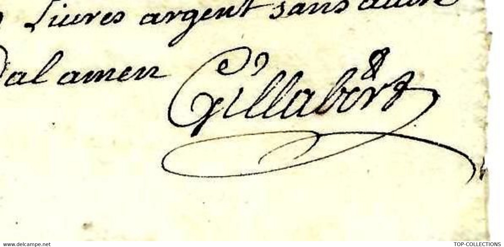 SALINS  PEYRIAC  Aude 1732 SEL SALINES TRANSPORT FLUVIAL PATRON DE BARQUE Gillabert  Pour Dauceresses Noblesse Narbonne - Historische Dokumente