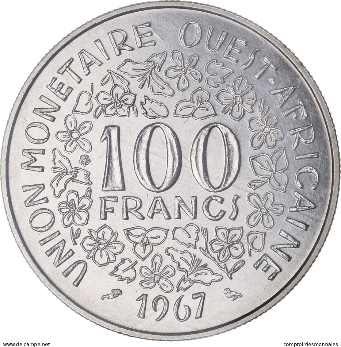 Monnaie, Communauté économique Des États De L'Afrique De L'Ouest, 100 Francs - Elfenbeinküste