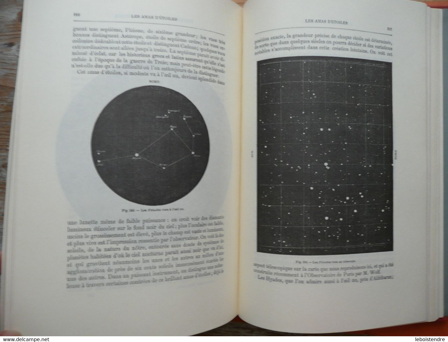 ASTRONOMIE POPULAIRE PAR CAMILLE FLAMMARION 1880 IMPRIME 1975 ILLUSTREE DE 360 FIGURES PLANCHES CARTES CELESTES ETC - Astronomie