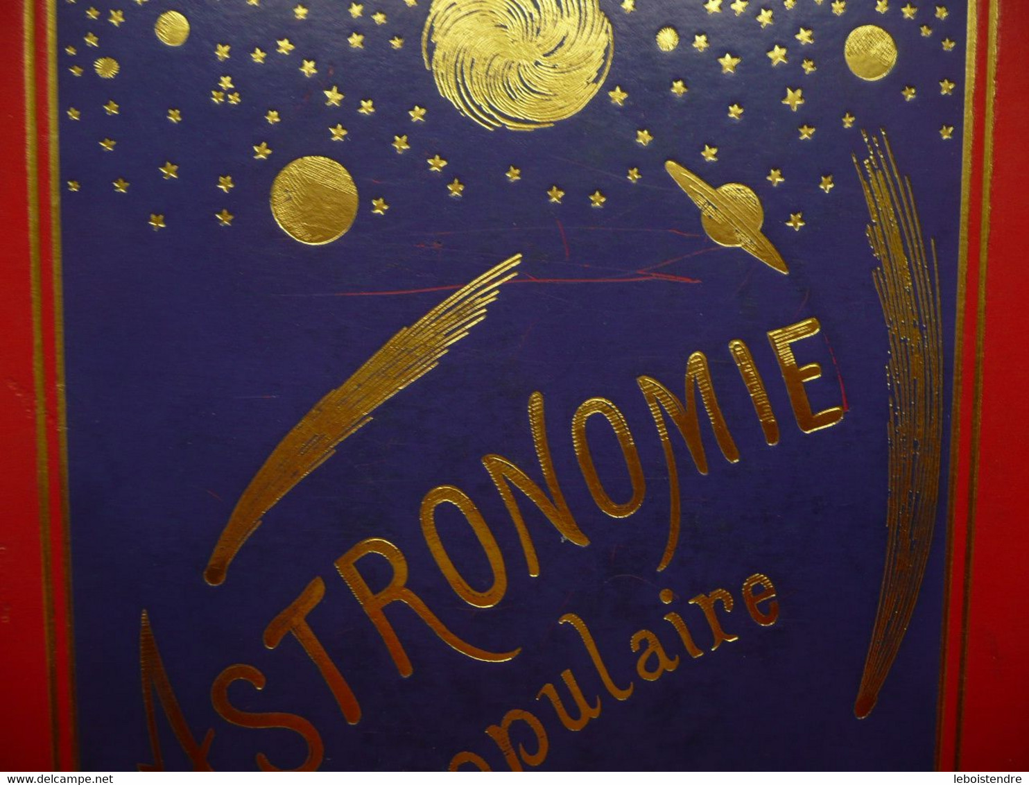 ASTRONOMIE POPULAIRE PAR CAMILLE FLAMMARION 1880 IMPRIME 1975 ILLUSTREE DE 360 FIGURES PLANCHES CARTES CELESTES ETC