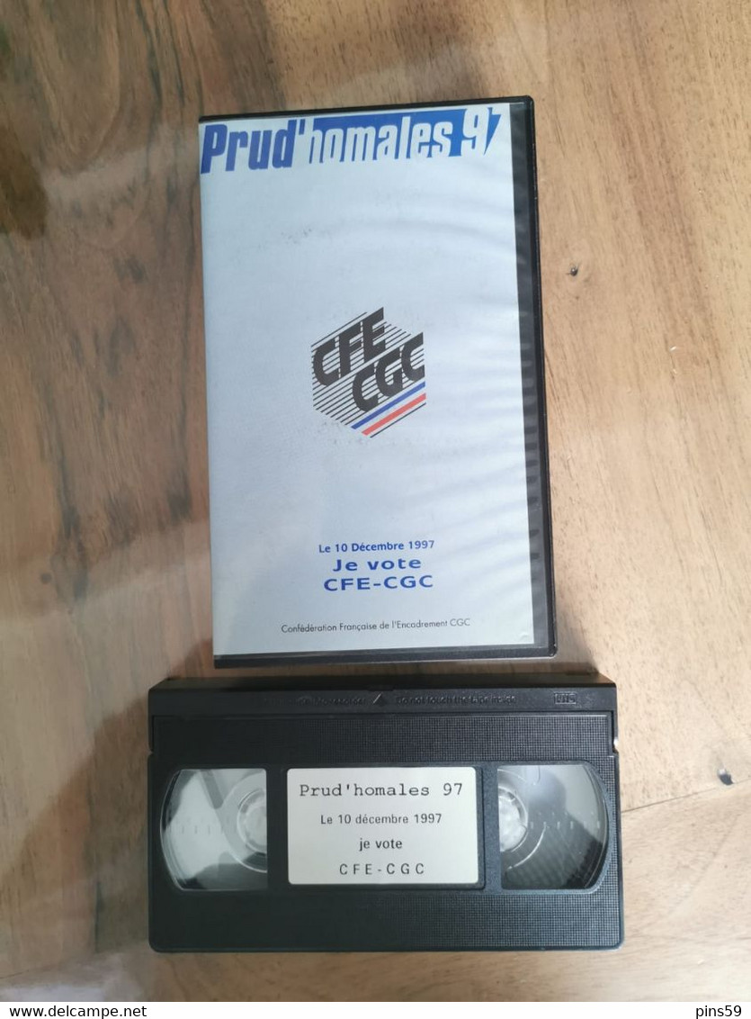 Video VHS Propagande CFE CGC 1997 élection Prud'hommes - Documentaires