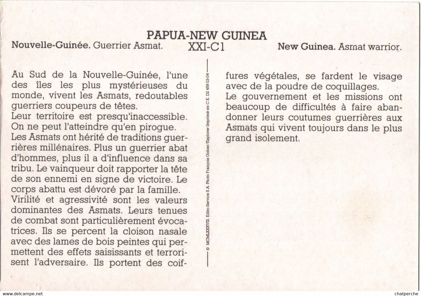 ETHNIE ETNIQUE PAPUA NEW GUINEA NOUVELLE-GUINEE OCEANIE - Oceania