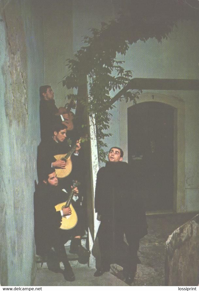 Portugal:Coimbra, Serenade Sung And Played By Students - Europe