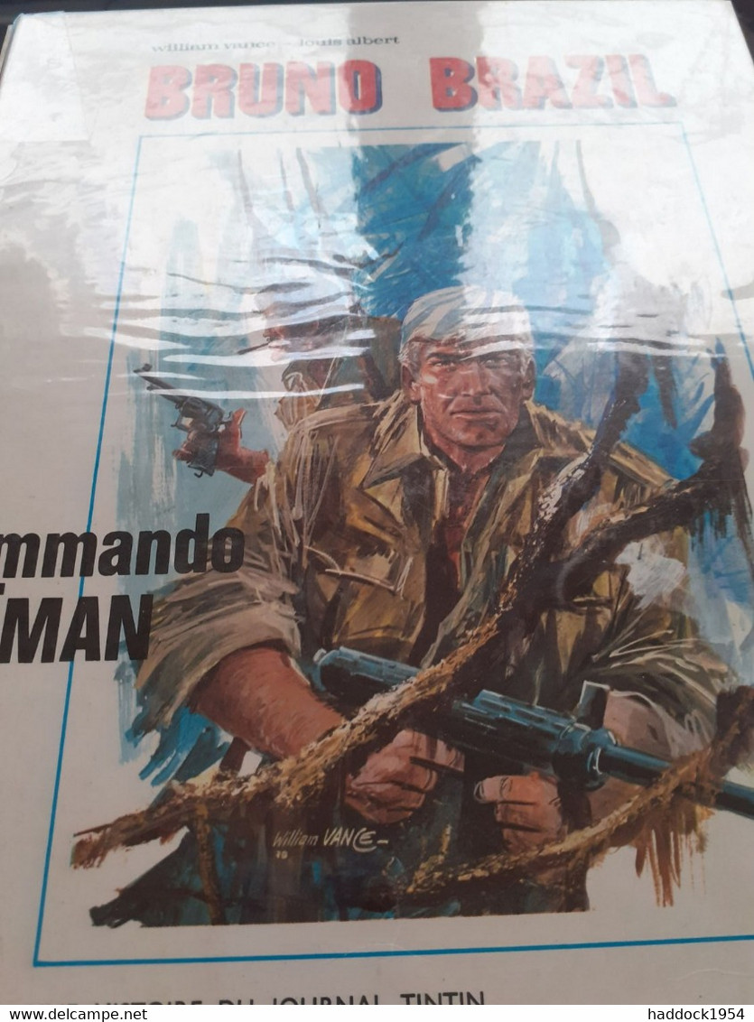 Commando Caiman BRUNO BRAZIL WILLIAM VANCE LOUIS ALBERT Le Lombard 1970 - Bruno Brazil