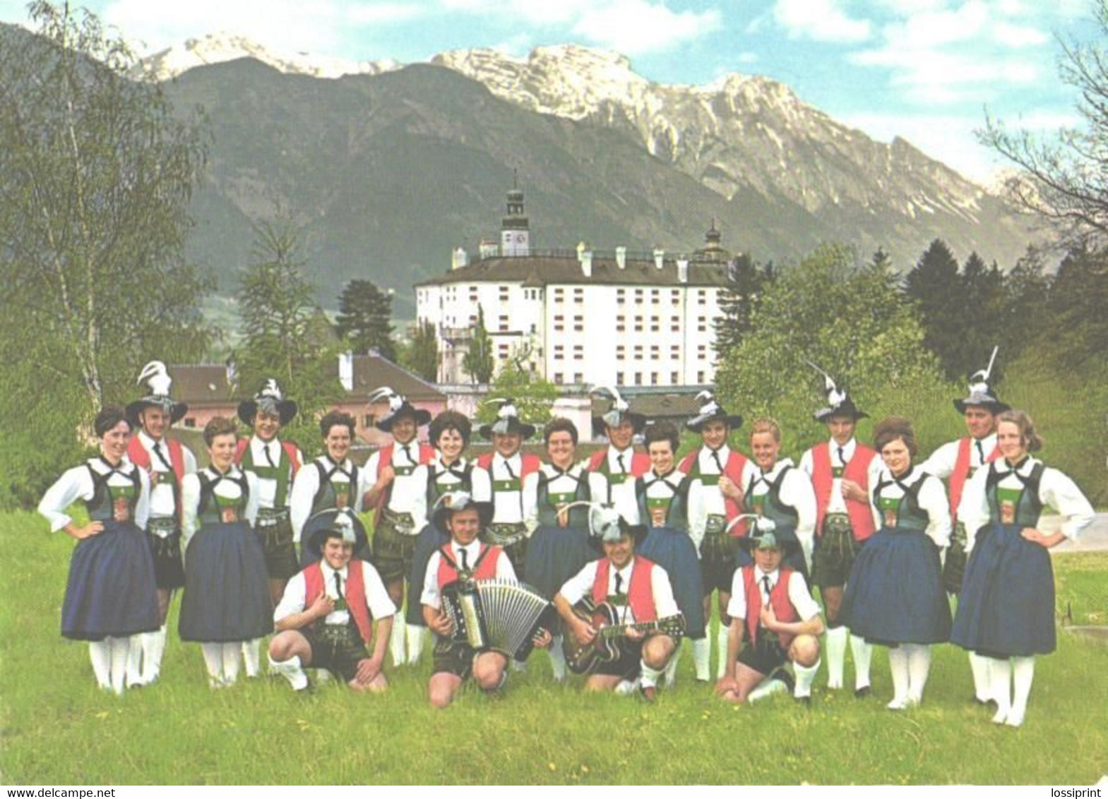 Austria:Tirol Mountains, Innsbruck, Folk Dance Group Die Amraser - Europe