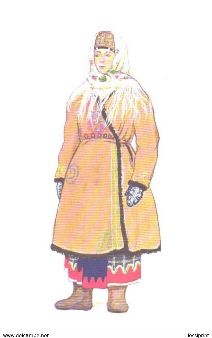 Russia:Central Russia, Woman Clothes For Long Journeys, 1969 - Europe