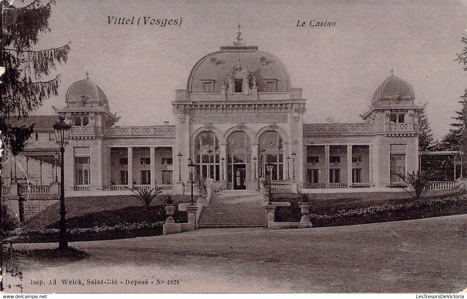 Vittel - Vosges - Le Casino - Weick Saint Blé N°4828 - Casino