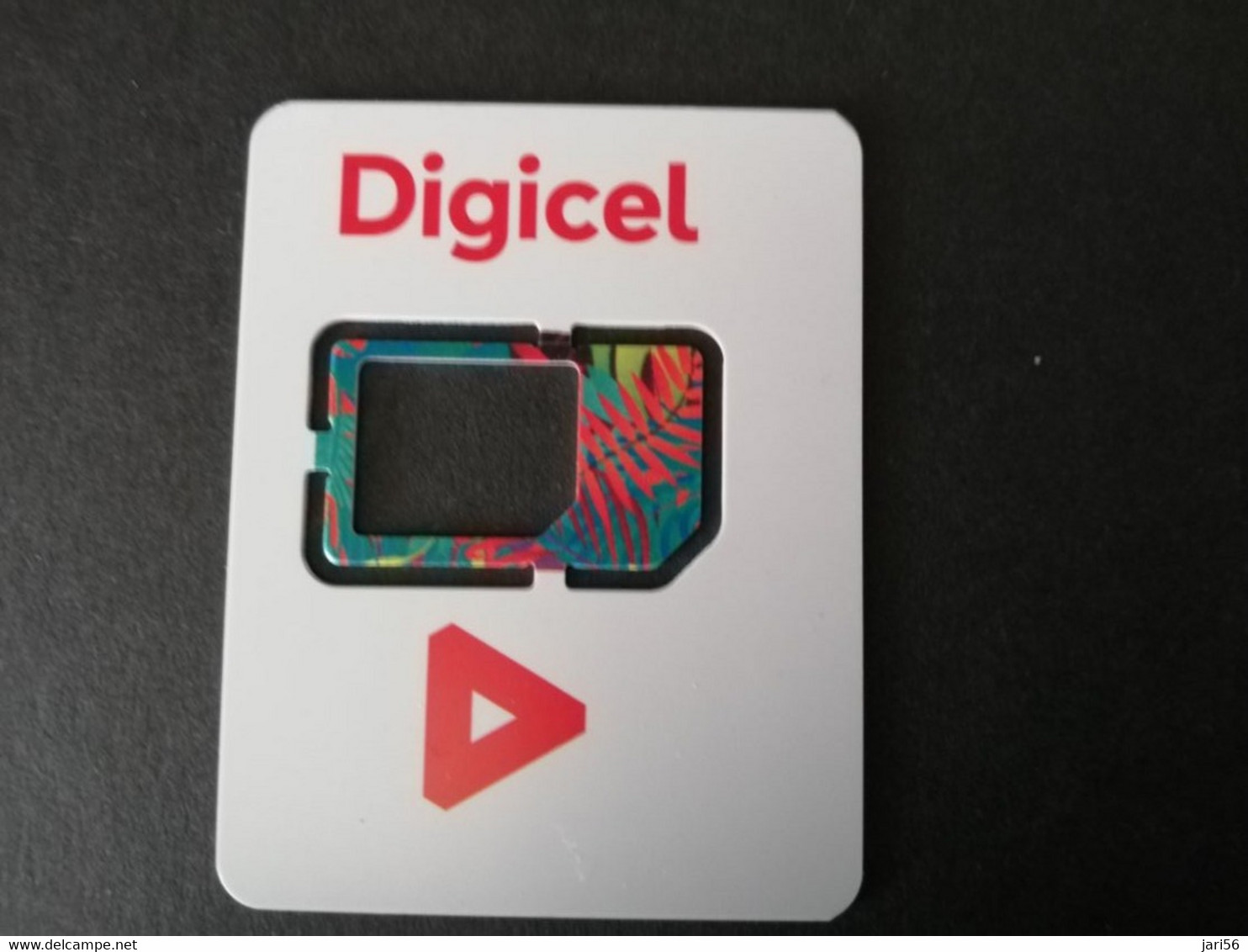 CURACAO SIM CARD  CARIER/ DIGICEL / NO CHIP PRESENT    **9154 ** - Antillas (Nerlandesas)