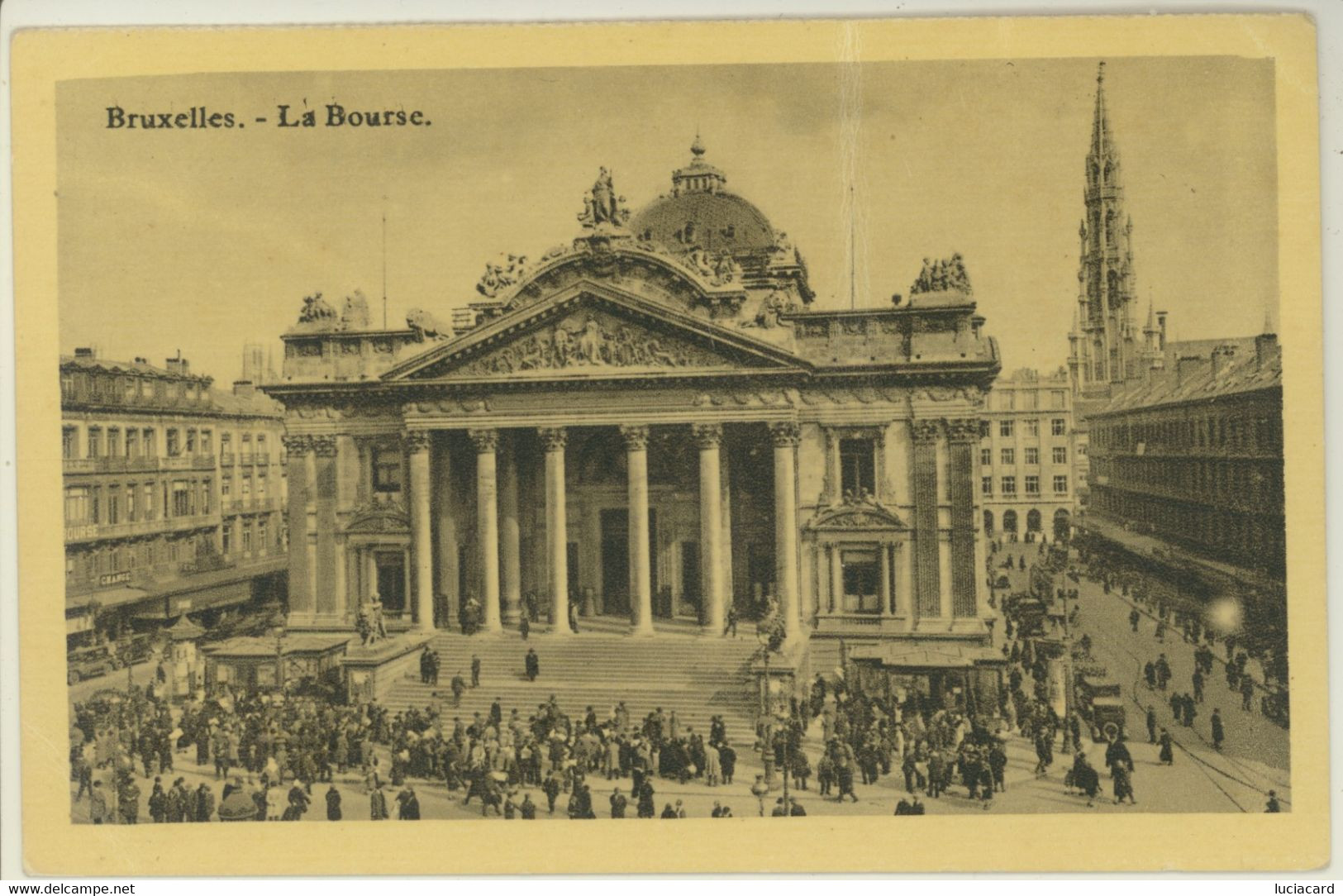 BRUXELLES -LA BOURSE - Institutions Internationales