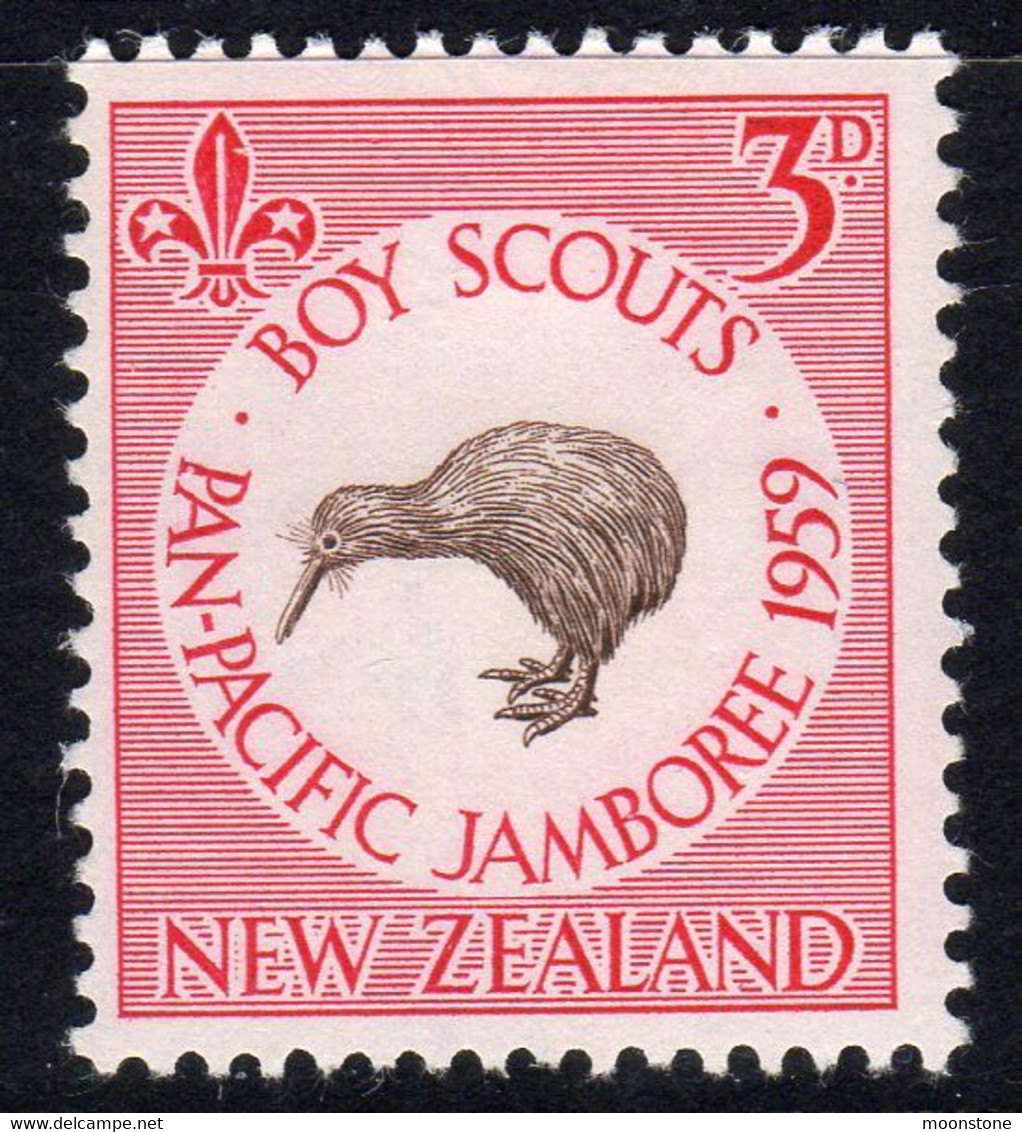 New Zealand 1959 Pan-Pacific Scout Jamboree, Hinged Mint, SG 771 (A) - Unused Stamps