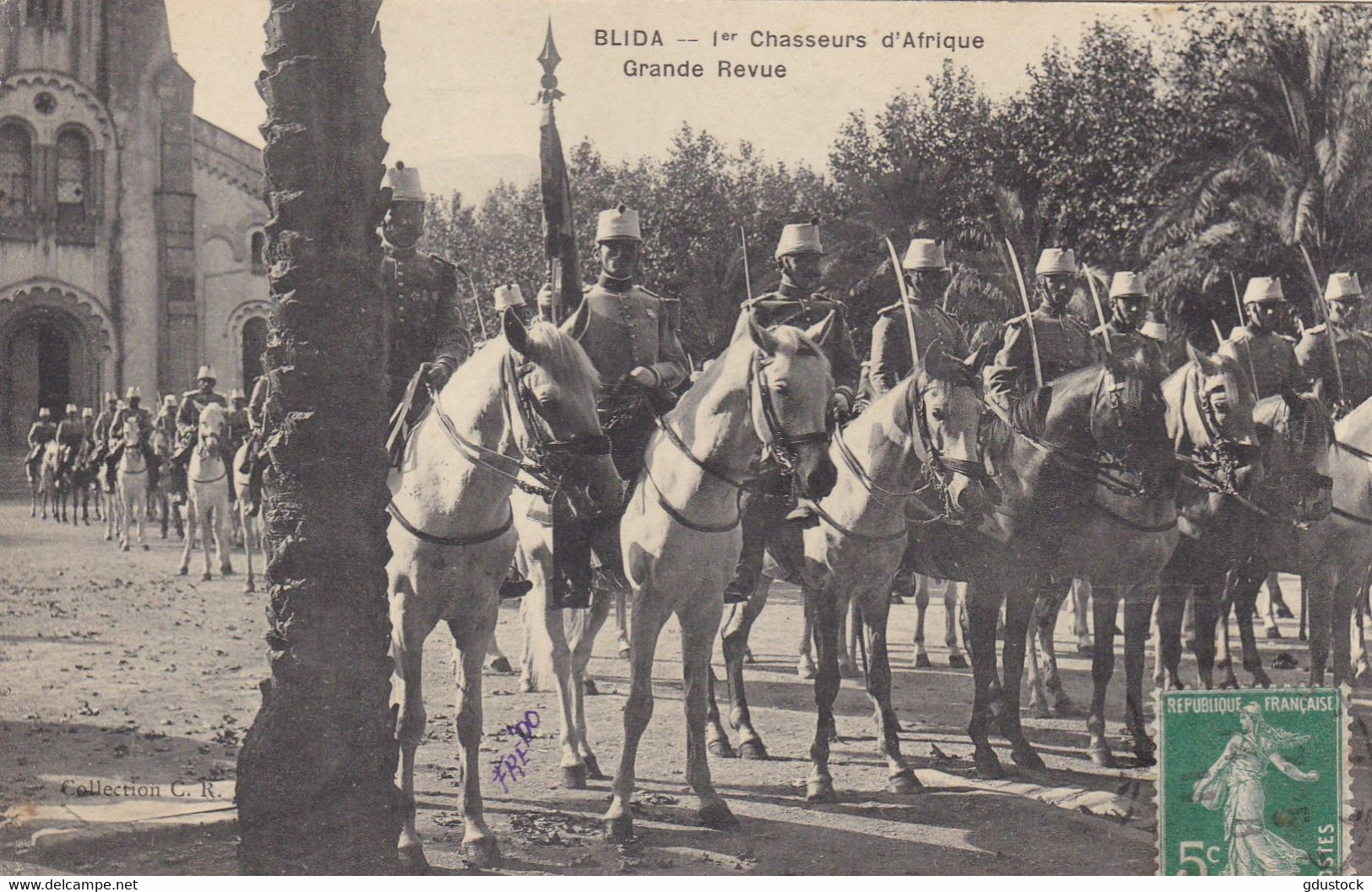 Algérie - Blida - 1er Chasseurs D'Afrique - Grande Revue - Blida