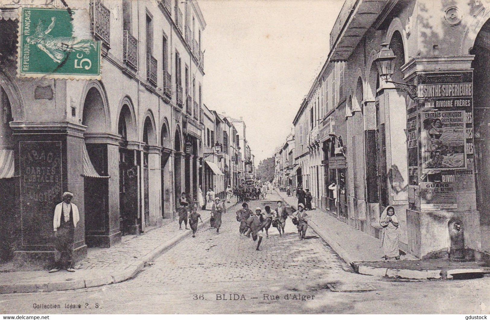 Algérie - Blida - Rue D'Alger - Blida