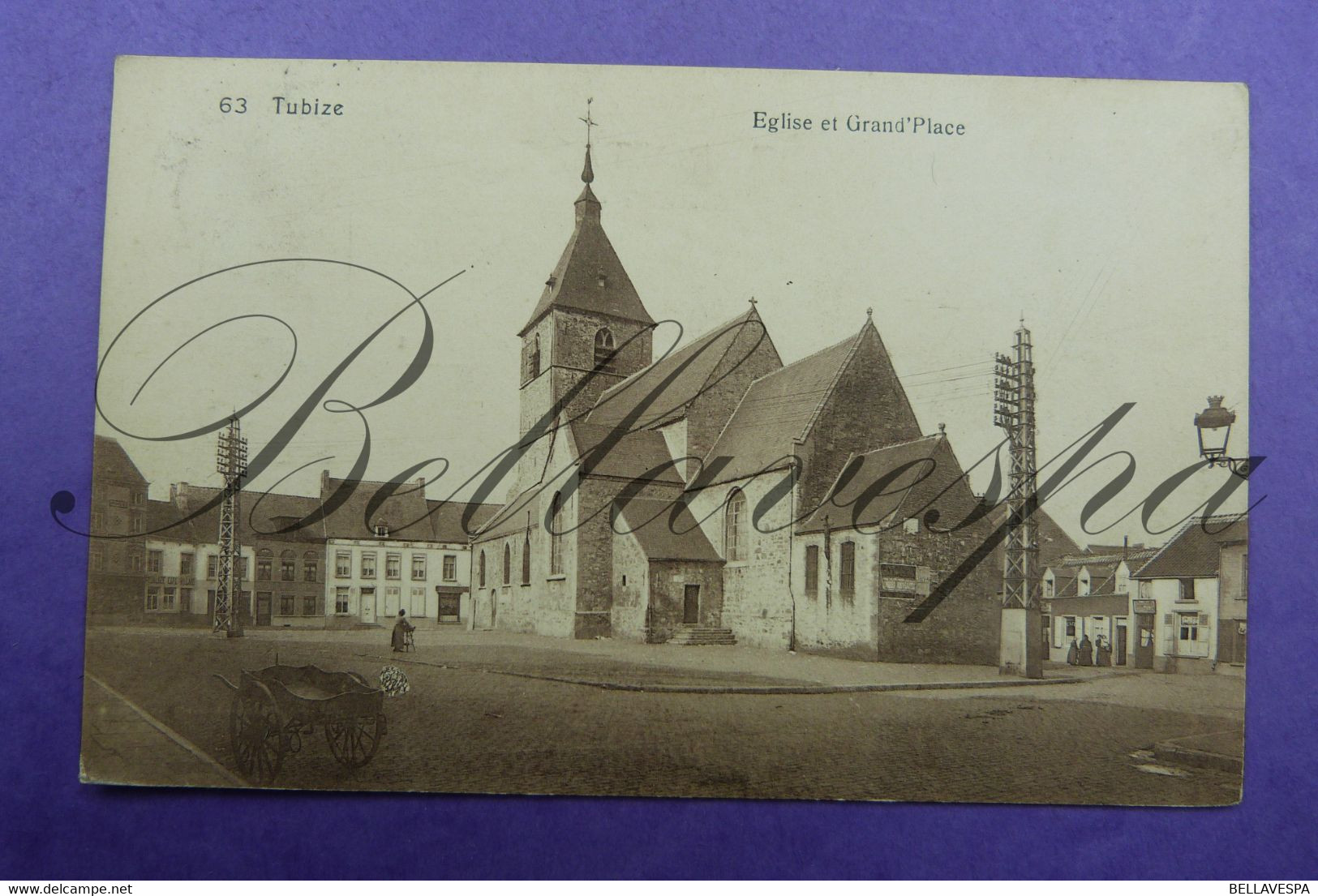 Tubize Eglise 1911 - Tubeke