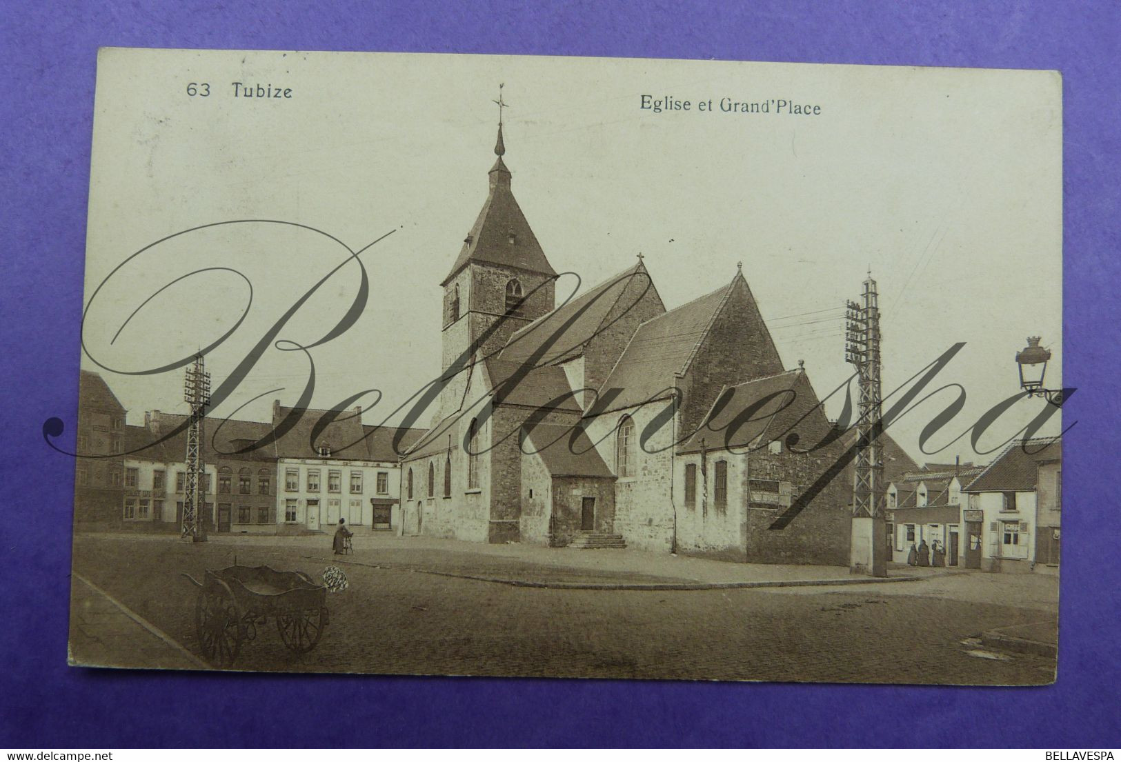 Tubize Eglise 1911 - Tubize