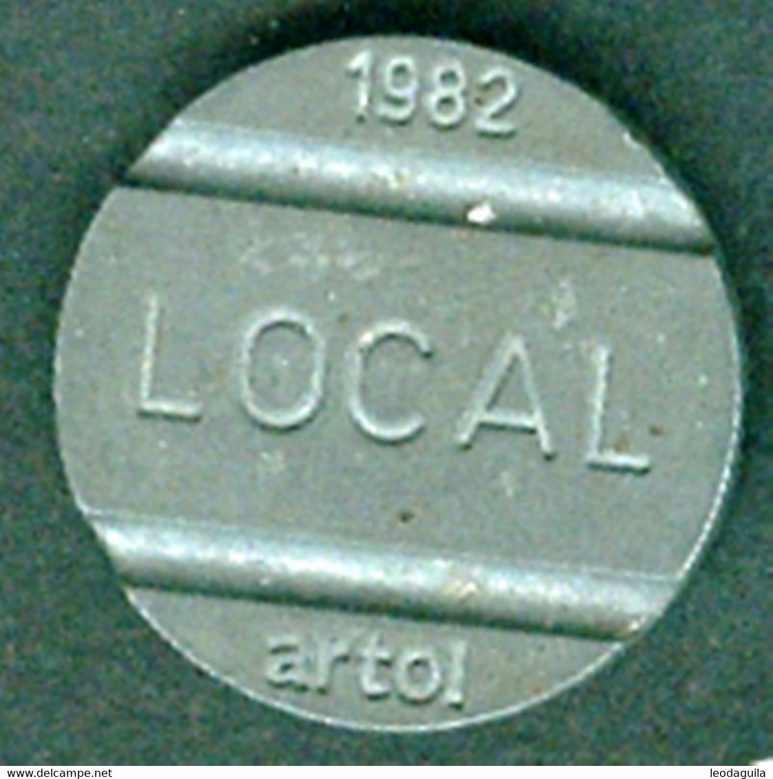 Brazil - Vintage Telephone Token LOCAL Calls 1982 - Telebrás Companhia Telefonica - Noodgeld