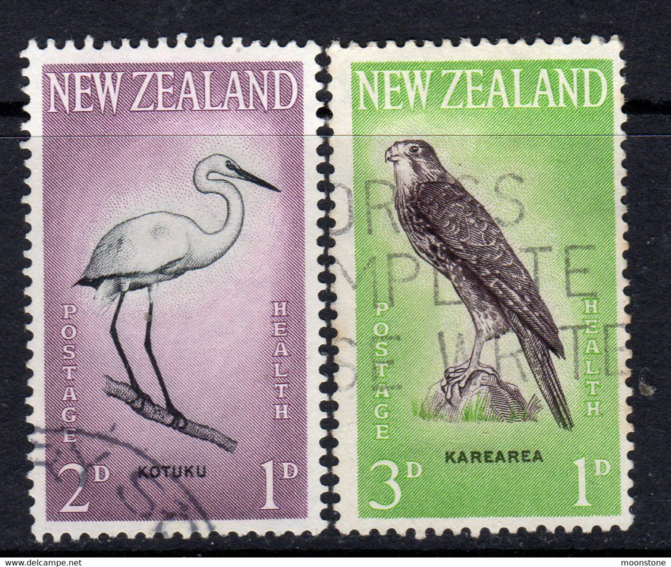 New Zealand 1961 Health Set Of 2, Used, SG 806/7 (A) - Used Stamps