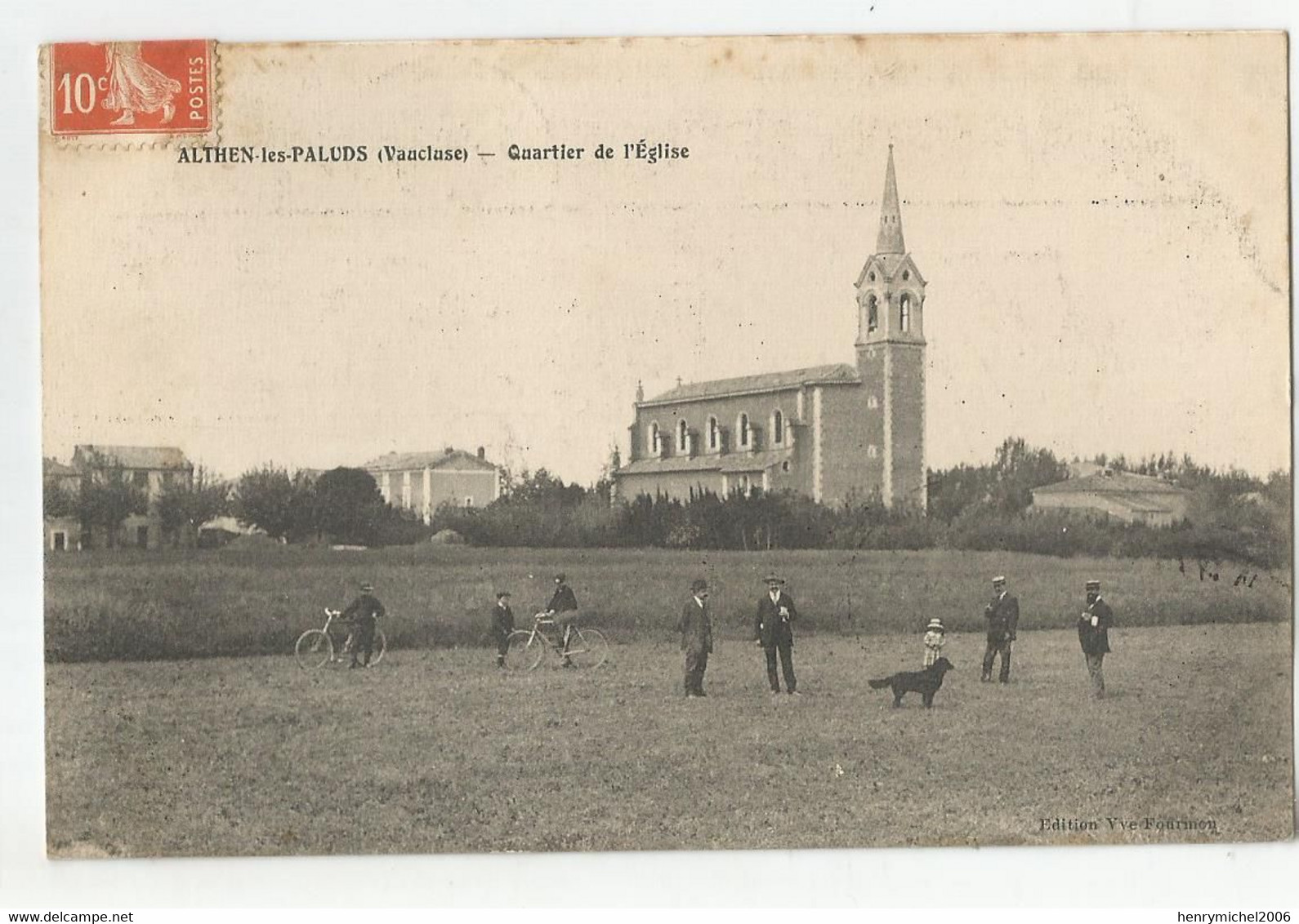 84 Vaucluse Althen Les Paluds Quartier De L'église - Autres & Non Classés