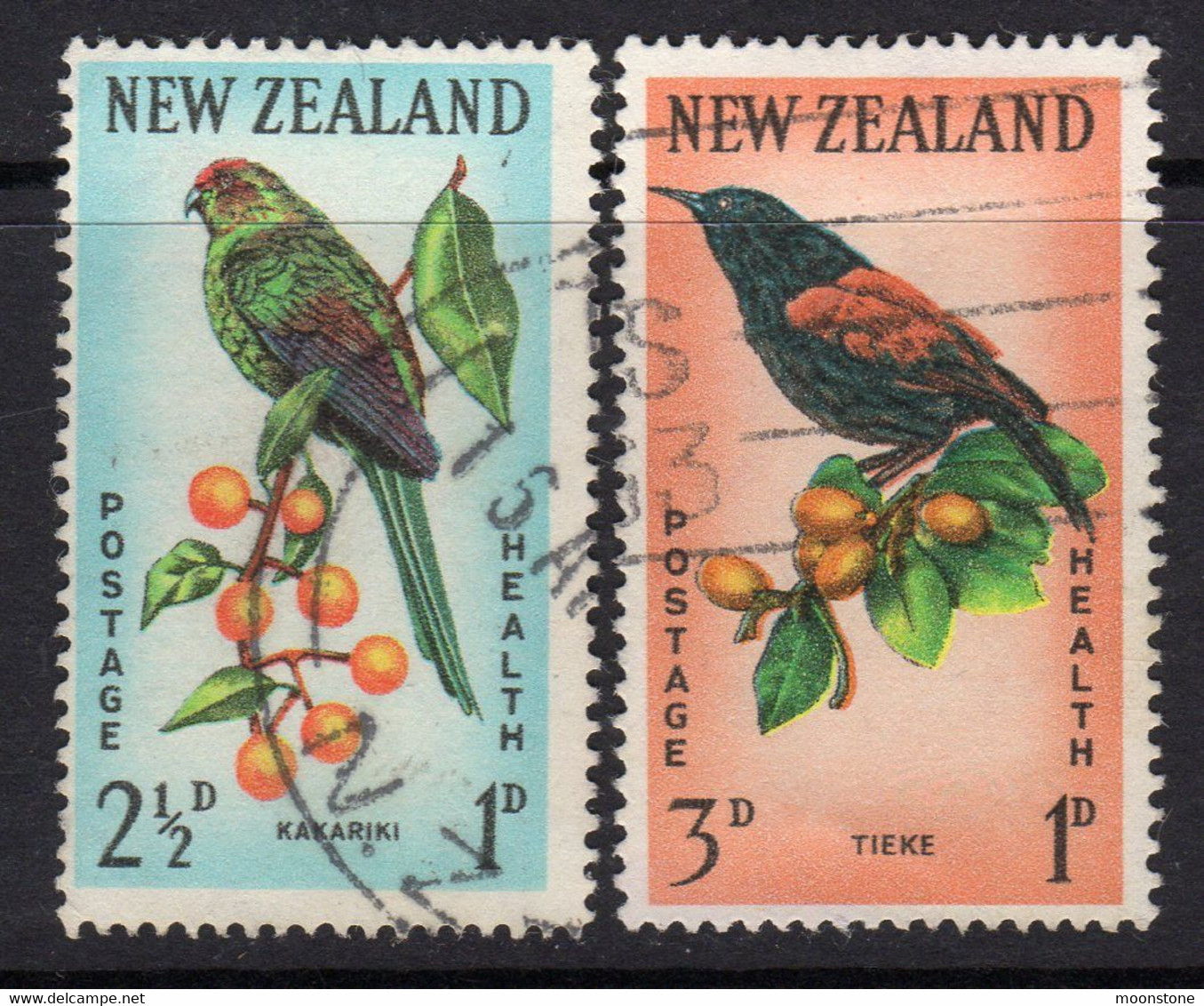 New Zealand 1962 Health Set Of 2, Used, SG 812/3 (A) - Used Stamps