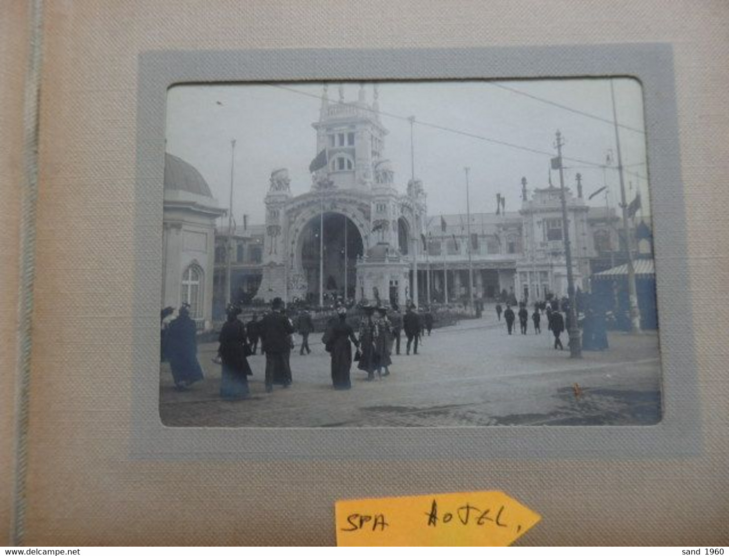 Liège - Exposition 1905 - Album de 43 Photos - Format Photo: 12/9cm - Format Album: 17.5/14.5cm - Haut: 3.5cm - 45 Scans