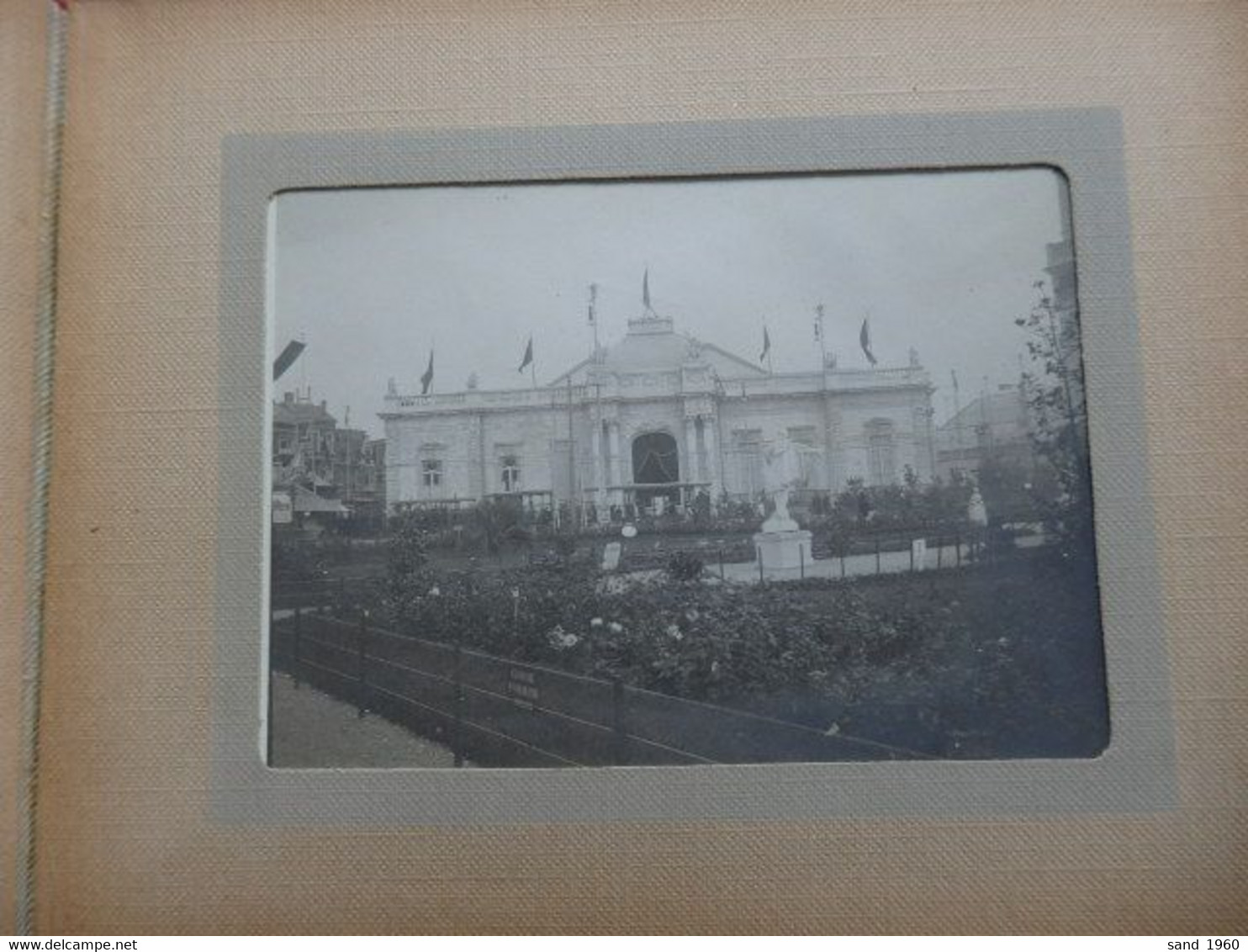 Liège - Exposition 1905 - Album de 43 Photos - Format Photo: 12/9cm - Format Album: 17.5/14.5cm - Haut: 3.5cm - 45 Scans