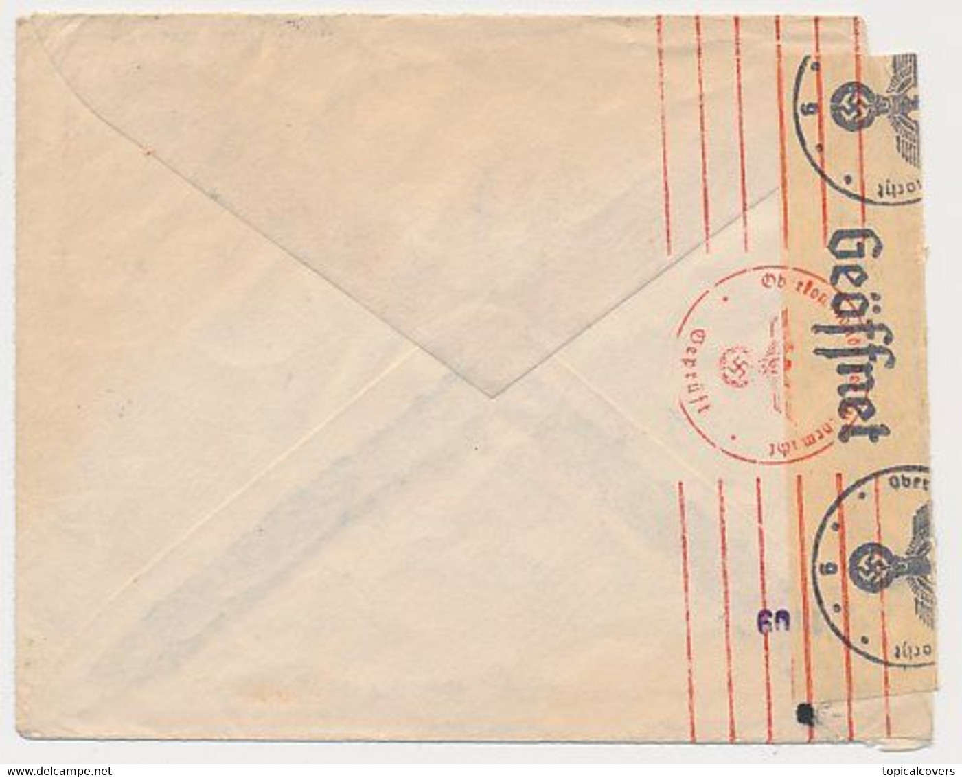 Censored Cover Turkey - Wassenaar The Netherlands 1942 - WWII - Briefe U. Dokumente